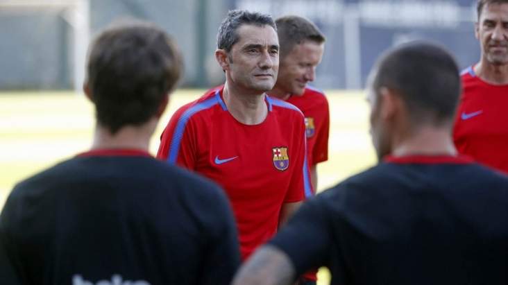 Эрнесто Вальверде: «Барселона» футболчилари қониқарли ҳолатда»
