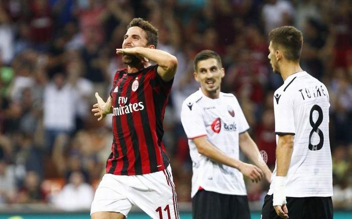 «Милан» забил шесть голов в еврокубках впервые за 24 года