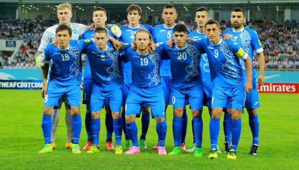 Предварительный состав сборной Узбекистана на матч с Южной Кореей