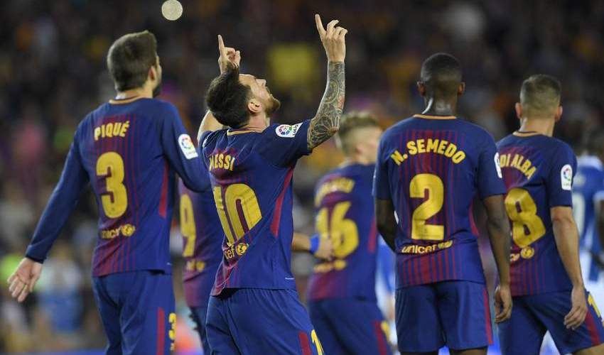 Ла-лига: «Барселона» Каталония дербисида «Эспаньол»ни янчиб ташлади