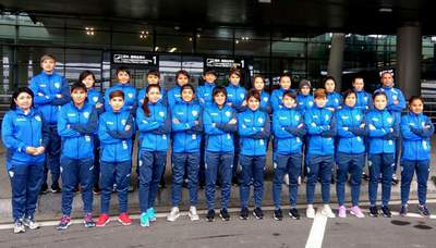 Женская сборная Узбекистана U-19 сегодня проведёт первую тренировку в Нанкине