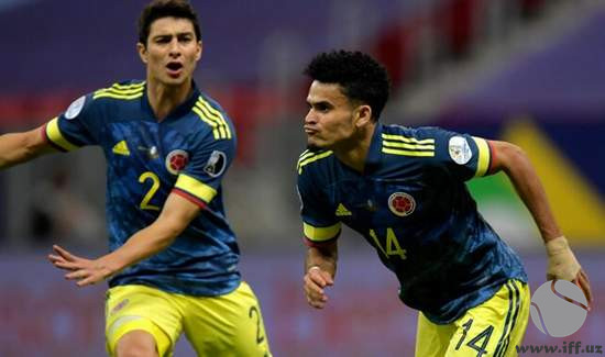 Колумбия вырвала победу у Перу 