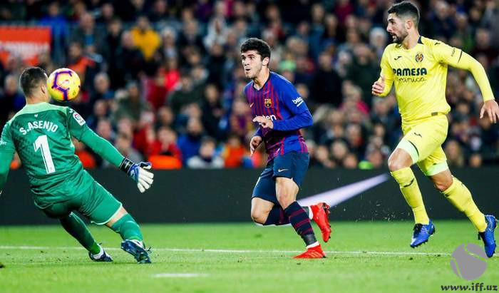 Ла Лига: «Барселона» «Вильярреал» устидан ишончли ғалабани қўлга киритди