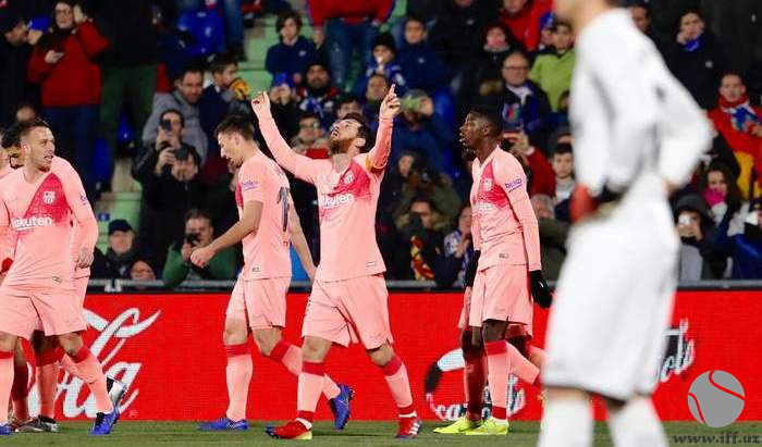 Ла Лига: «Барселона» сафарда «Хетафе»дан устун келди