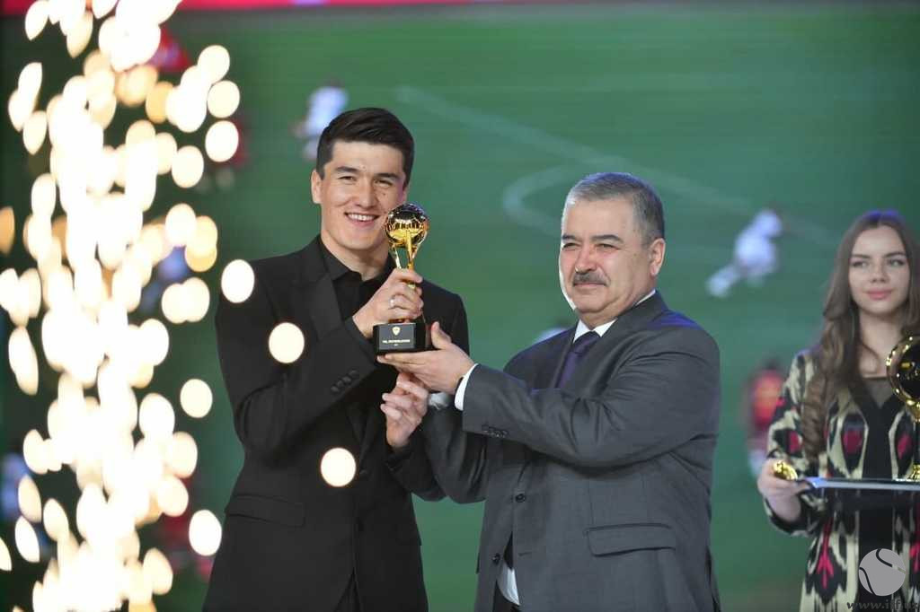 Элдор Шомуродов признан лучшим футболистом года в Узбекистане