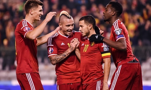 Сборная Бельгии не проигрывает в 15 отборочных матчах подряд