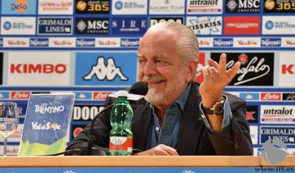 Де Лаурентис: «Италия футболи фақат тактика билан ўралашиб қолган»