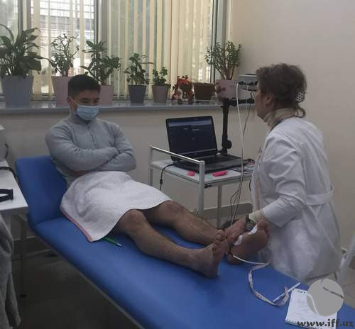 Сборная Узбекистана по футболу прошла медицинское обследование