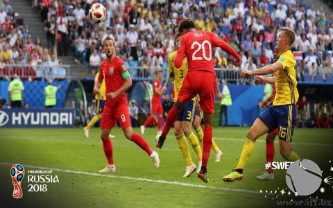 ЖЧ-2018: Англия – Швеция ўйин статистикаси