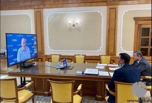 Президент АФУ Абдусалом Азизов принял участие в онлайн-встрече с президентами ФИФА, АФК и ассоциаций Центральной Азии