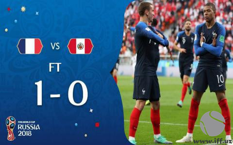 ЖЧ-2018: Франция – Перу ўйин статистикаси