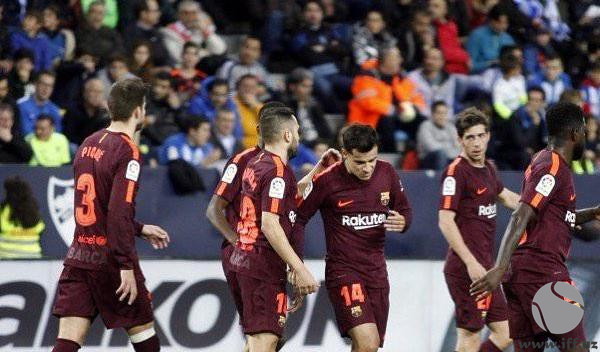 Ла-Лига: «Барселона» Мессисиз сафарда «Малага»ни мағлуб этди
