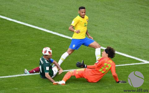 ЖЧ-2018: Бразилия – Мексика учрашувининг энг яхши футболчиси – Неймар