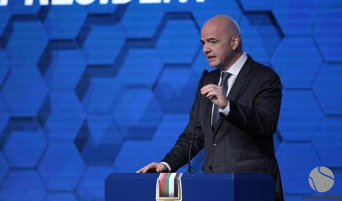 Инфантино ФИФА президентли учун яна 4 йилга қайта сайланди