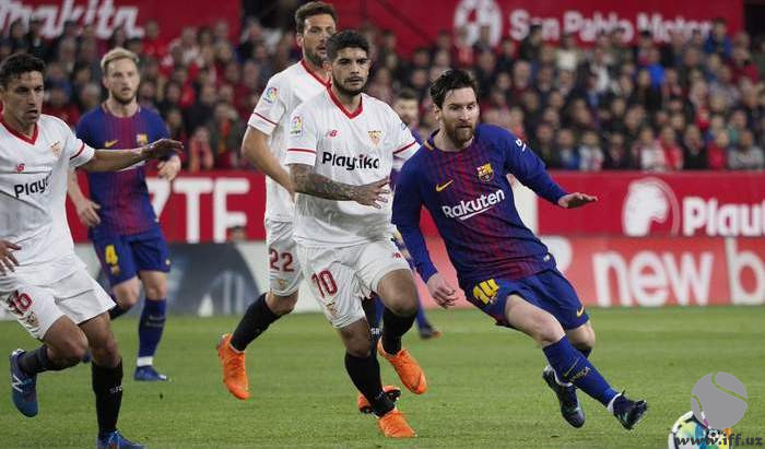 Ла-лига: «Барселона» сўнгги икки дақиқада икки гол уриб, мағлубиятдан қутулиб қолди
